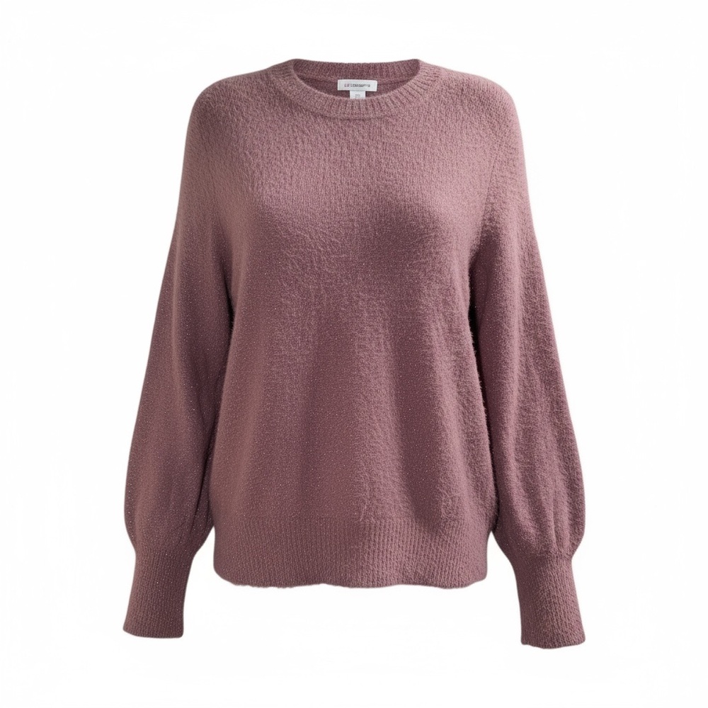 Liz Claiborne Dusty Rose Crew Neck Sweater